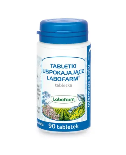 Tabletki uspokajające Labofarm, 90 sztuk - Tabletki uspokajające i łagodzące stany napięcia nerwowego