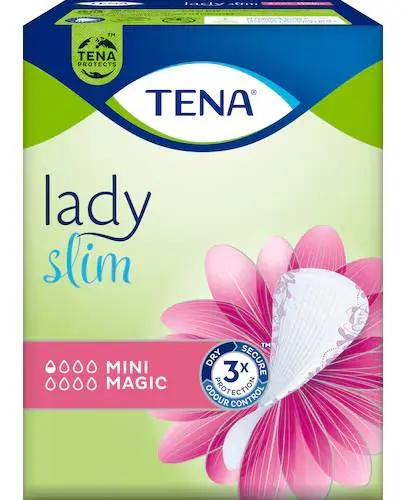 TENA Lady Slim Mini Magic, 34 sztuki - Dyskretna wkładka TENA Lady