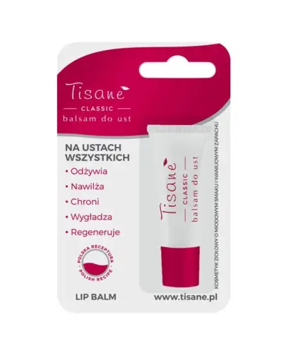 Tisane Balsam do ust w tubce, 4,7 g - Odżywia, nawilża, chroni, wygładza, regeneruje