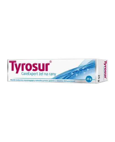 Tyrosur CareExpert, żel na rany, 25 g - Żel przeznaczony do stosowania na rany