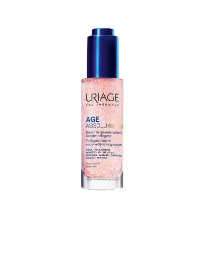 Uriage Age Absolu Serum mikro-zagęszczające, 30 ml - Wygładza skórę, redukuje zmarszczki i przywraca młodzieńczy blask