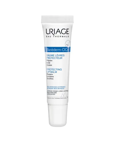 URIAGE Bariederm CICA,  Balsam do ust, 15 ml - Chroni, regeneruje, koi suche i spierzchnięte usta