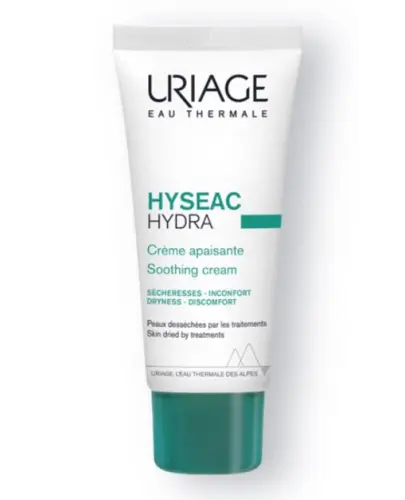 Uriage Hyseac Hydra Krem regenerujący, 40 ml - Pielęgnacja uzupełniająca dla skóry wysuszonej przez kuracje