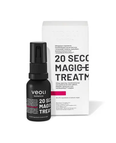 Veoli Botanica 20 Seconds Magic Eye Treatment Serum pod oczy i na powieki, 15 ml - Redukcja worków i cieni pod oczami