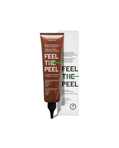 Veoli Botanica Feel The Peel Peeling do skalpu złuszczająco-nawilżający, 150 ml - Który oczyszcza skórę głowy, usuwając martwy naskórek