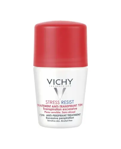 Vichy Stress Resist Intensywna kuracja 72h, 50 ml - Ochrona przed nadmiernym poceniem i nieprzyjemnym zapachem