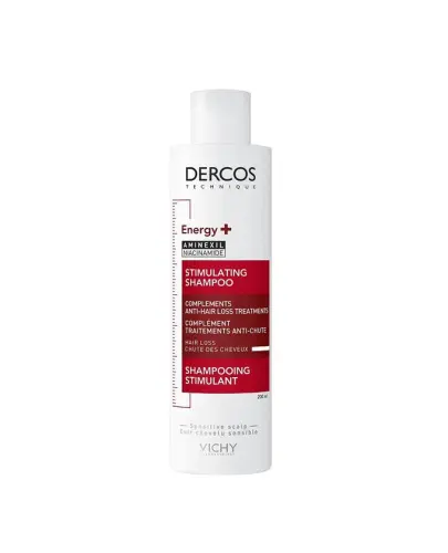 Vichy Dercos Energy+, szampon wzmacniający, 200 ml  - Do włosów wypadających