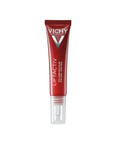 Vichy Liftactiv Collagen Specialist Eye Care, krem pod oczy, 15 ml - Wspomaga redukcję zmarszczek i poprawia jędrność skóry