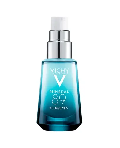 Vichy Mineral 89 Oczy, krem, serum pod oczy, 15 ml - Minimalistyczna, hipoalergiczna formuła bez alkoholu etylowego