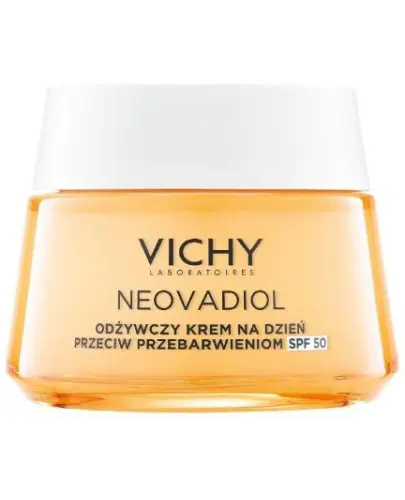 Vichy Neovadiol Post-Menopause SPF krem na dzień, 50ml  - Odbudowujący krem przeciw wiotczeniu skóry z SPF 50 do każdego typu skóry