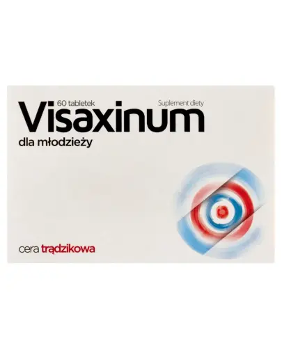 Visaxinum, 60 tabletek - Suplement diety dla młodzieży