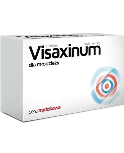 Visaxinum, 30 tabletek - Suplement diety dla młodzieży