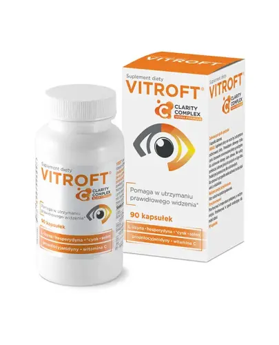 Vitroft, 90 kapsułek - Suplement diety z  CLARITY COMPLEX