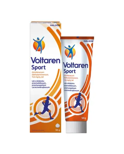 Voltaren Sport 11,6 mg, żel, 50 g - Żel przeciwbólowy z diklofenakiem