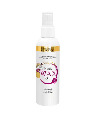 Wax Pilomax Magic Girl, Odżywka do rozczesywania włosów dla dziewczynek, 200 ml - Lekka odżywka w sprayu ułatwiająca rozczesywanie