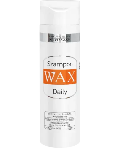 Wax Daily szampon do włosów jasnych, 200 ml - Do codziennego mycia suchych i zniszczonych włosów