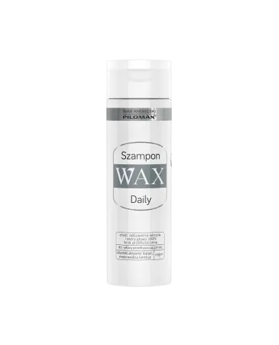 Wax Pilomax Daily Szampon do włosów przetłuszczających się, 200 ml - Uelastycznia włosy i ułatwia ich rozczesywanie