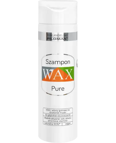 Wax Pilomax Pure, szampon głęboko oczyszczający 200 ml - Szampon przygotowujący włosy na działanie maski