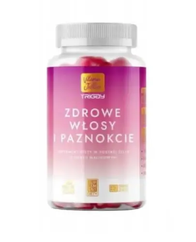 Triggy, Zdrowe Włosy I Paznokcie, żelki pektynowe 150 g - Uzupełnienie codziennej diety, wspiera utrzymanie zdrowych włosów i paznokci 