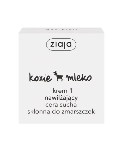 Ziaja Kozie Mleko krem 1, nawilżający, 50 ml  - Do pielęgnacji cery suchej