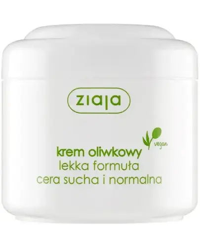 Ziaja Krem Oliwkowy, lekka formuła, 200 ml  - Cera sucha i normalna