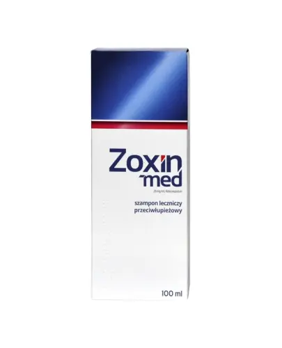 Zoxin-med szampon, 100 ml -  Szampon przeciwłupieżowy z ketokonazolem